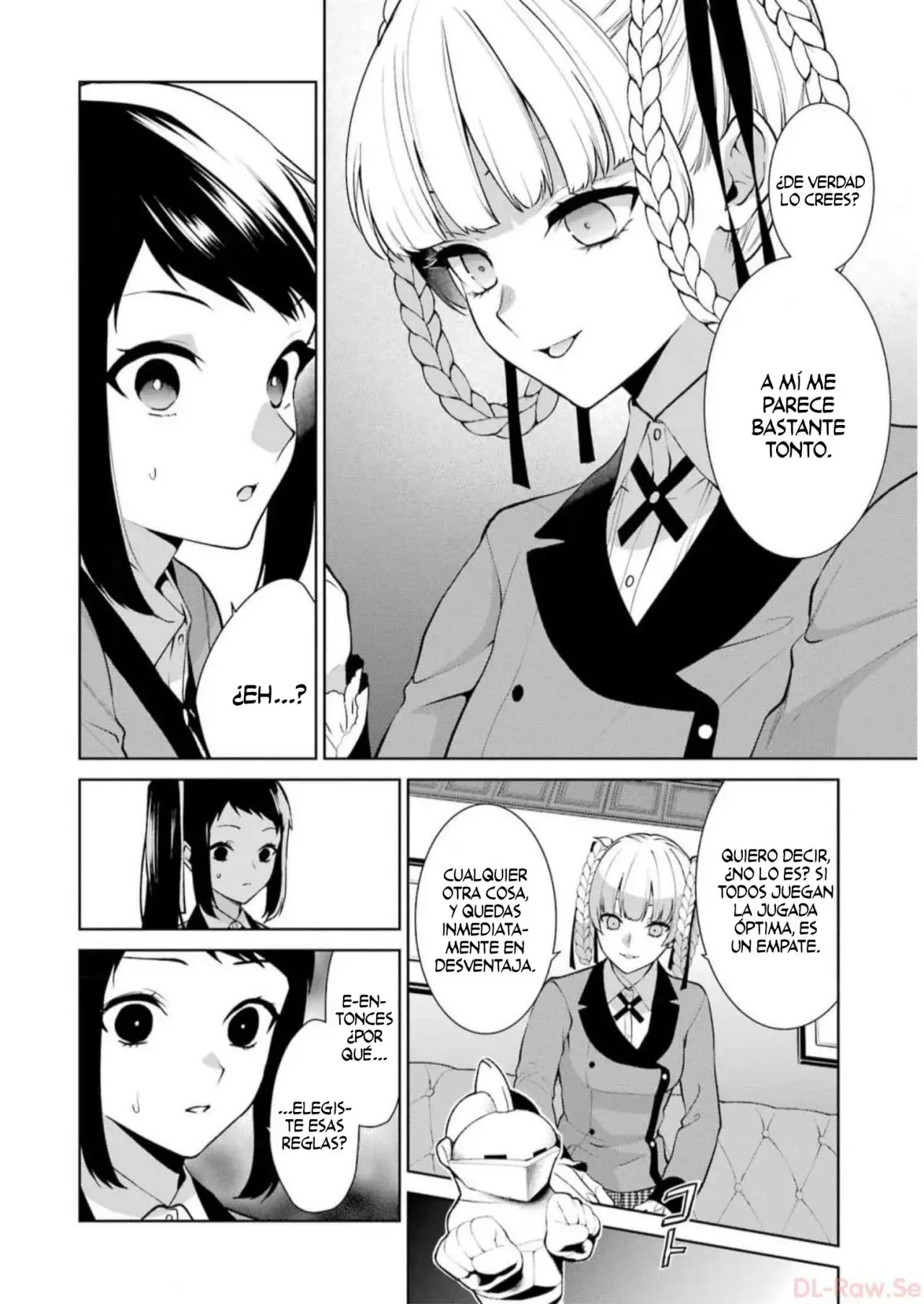 Kakegurui Twin capítulo 79, página 6