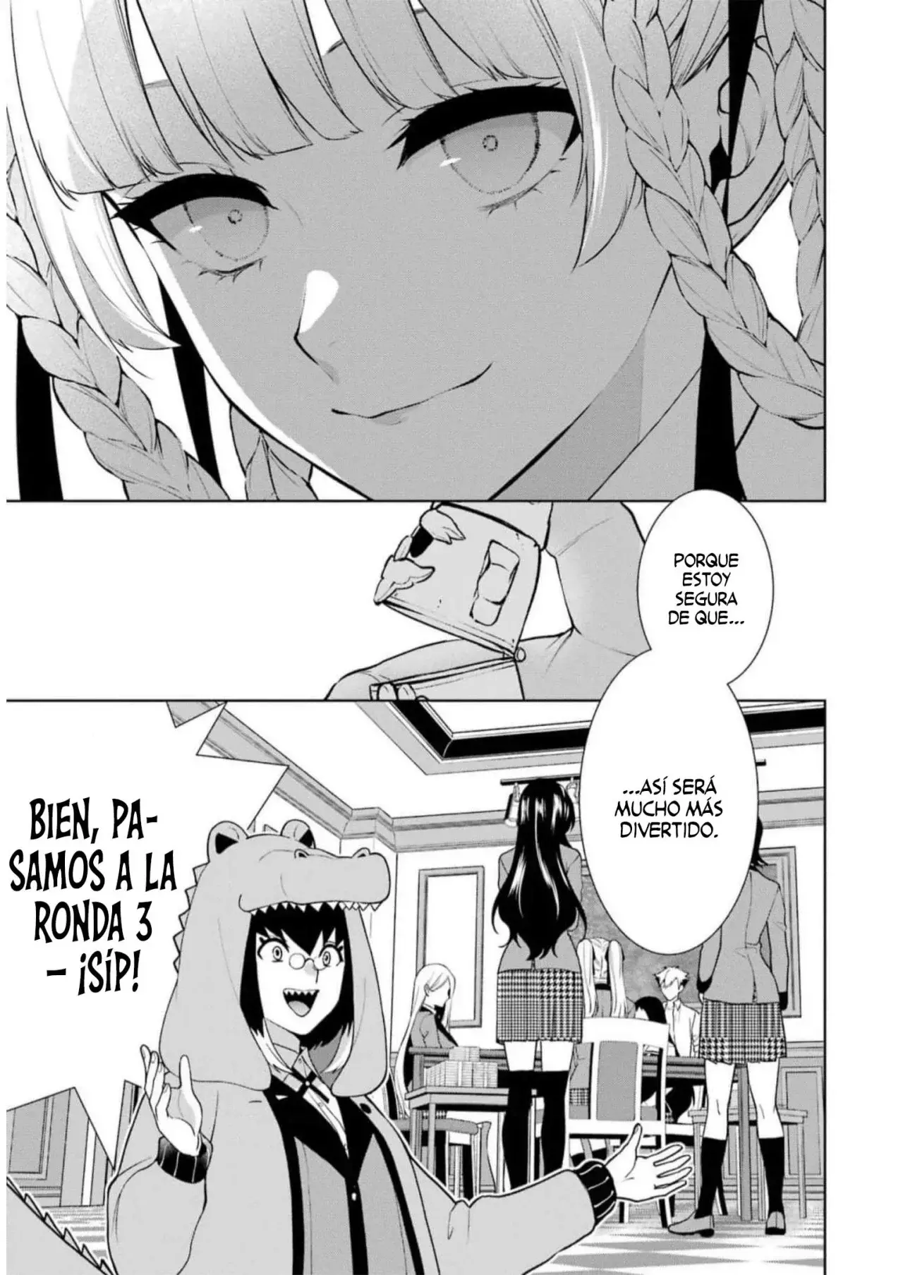 Kakegurui Twin capítulo 79, página 7