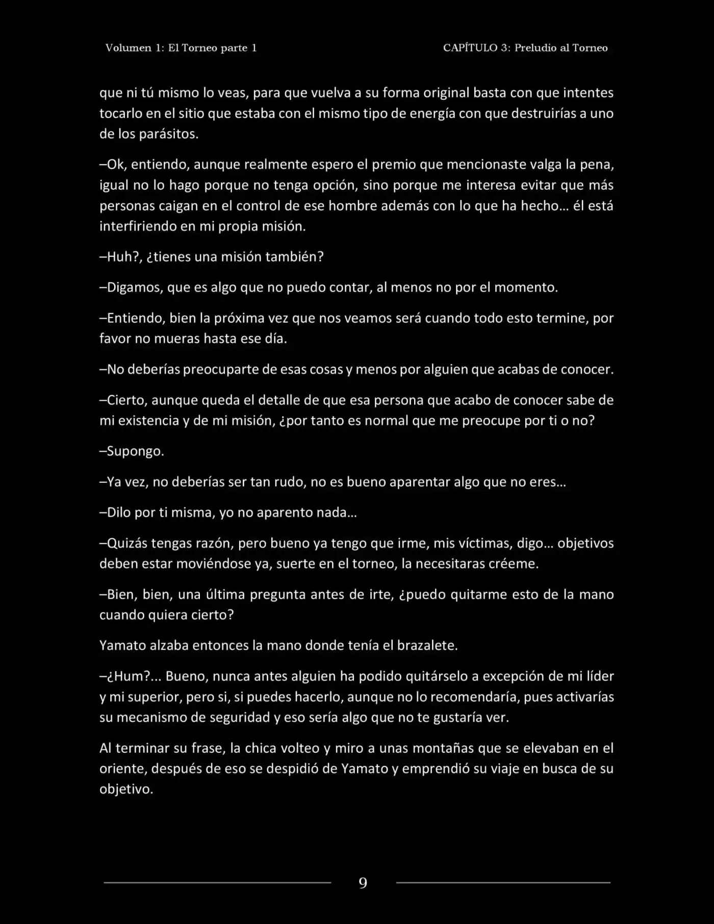 Kami No Climax capítulo 13, página 9