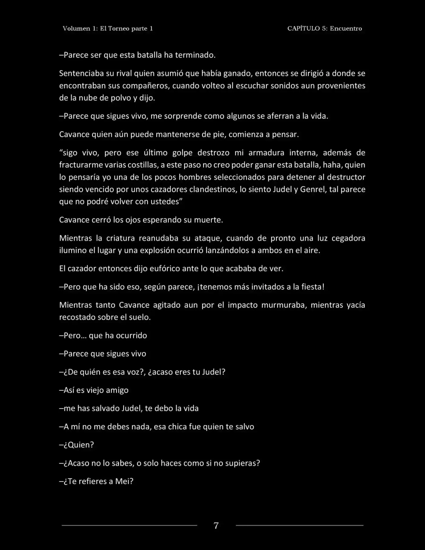 Kami No Climax capítulo 21, página 7