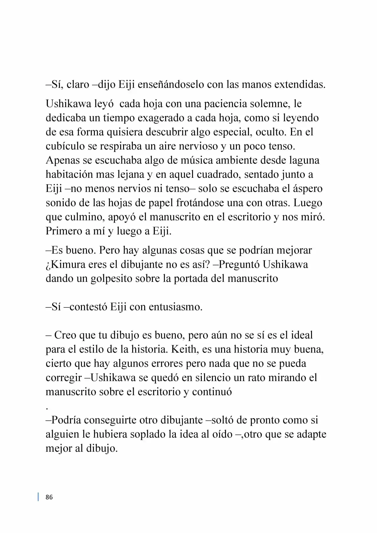 Karasu (Novela) capítulo 13, página 3