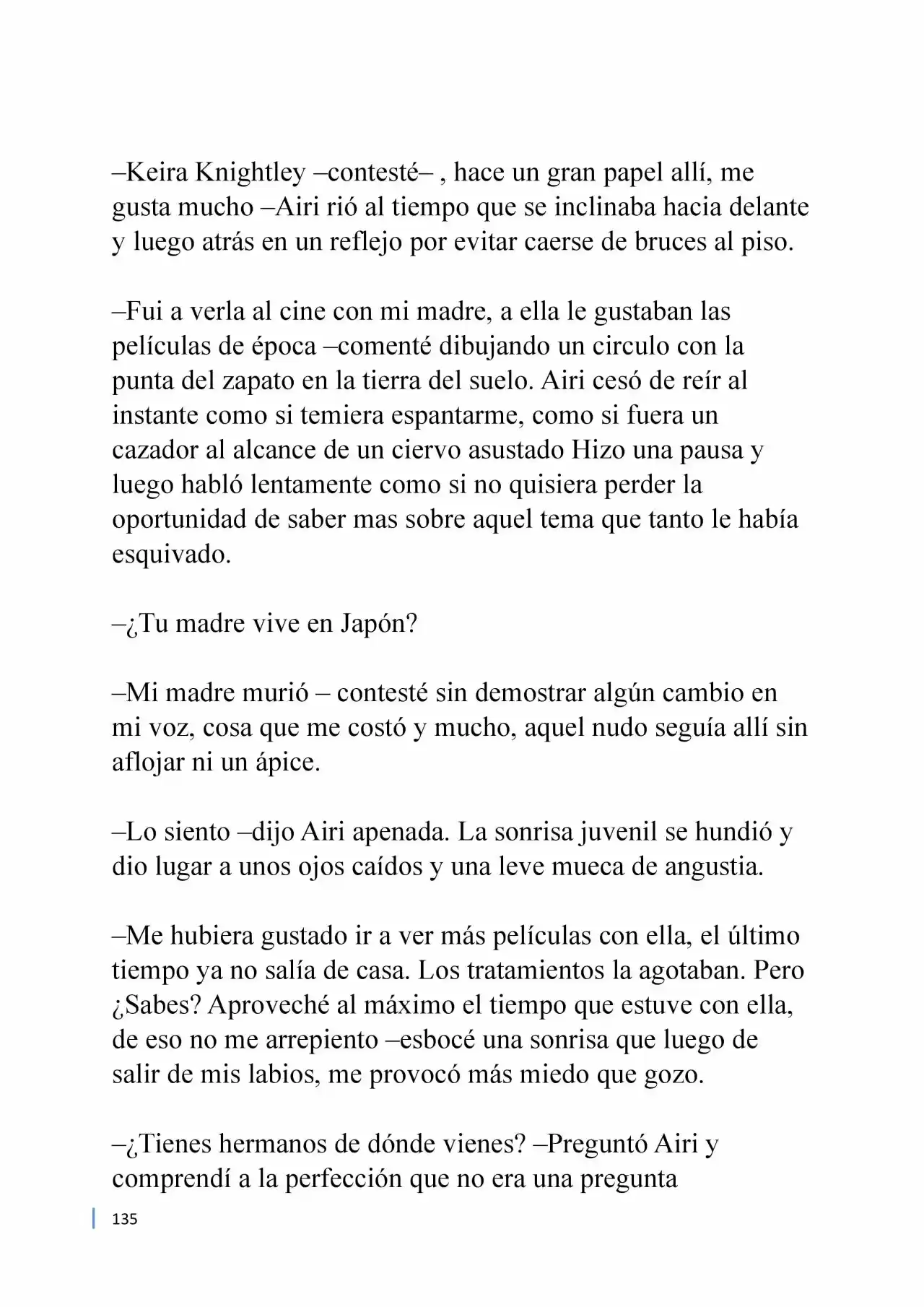 Karasu (Novela) capítulo 18, página 5