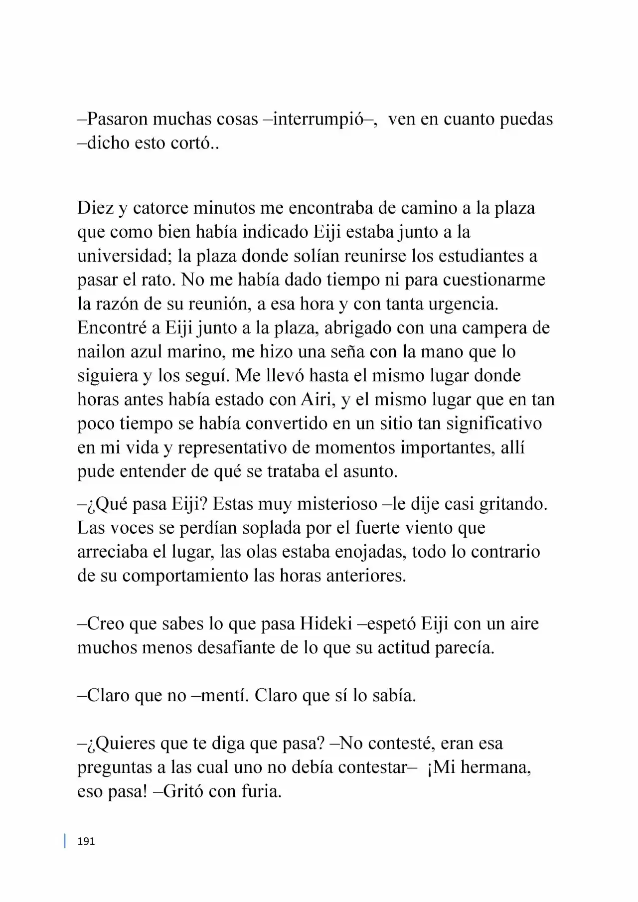 Karasu (Novela) capítulo 25, página 5