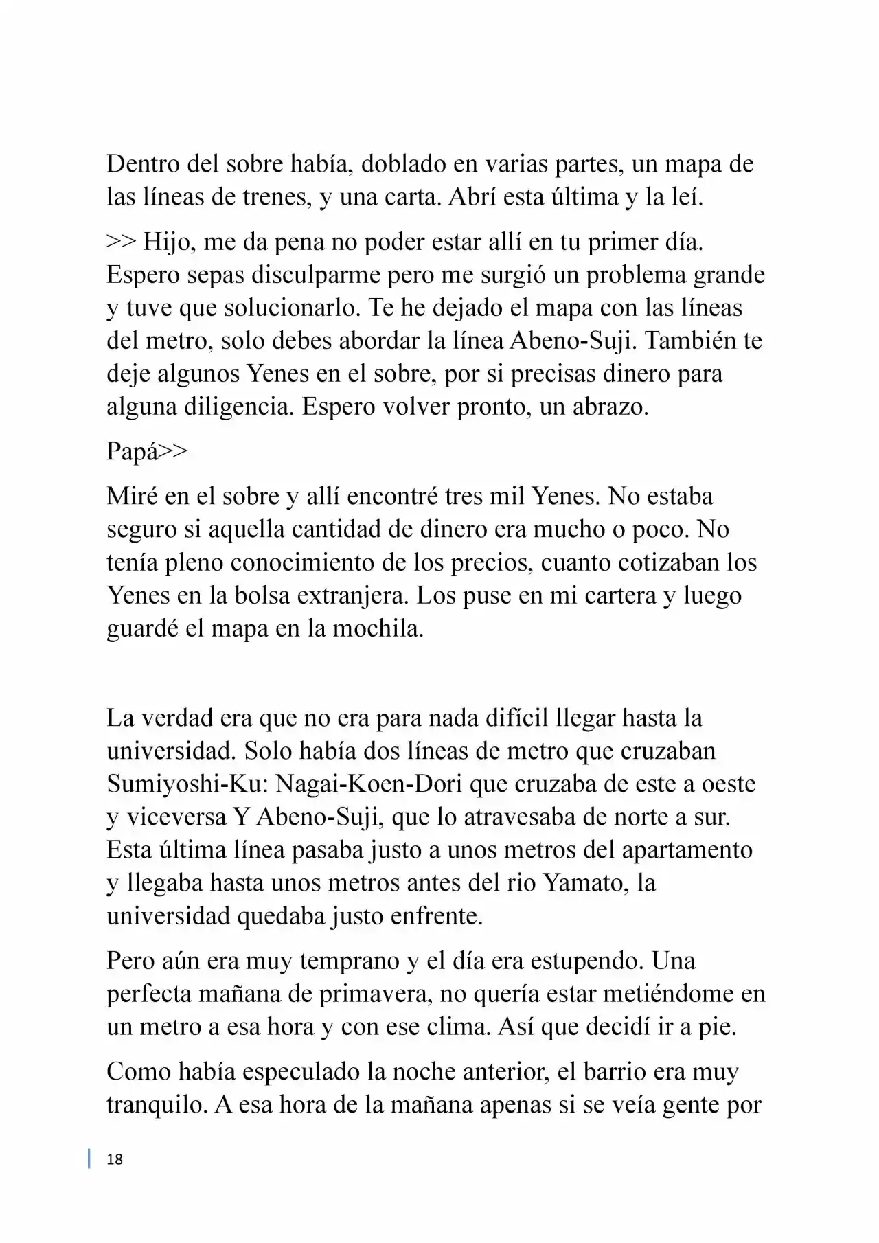 Karasu (Novela) capítulo 3, página 2