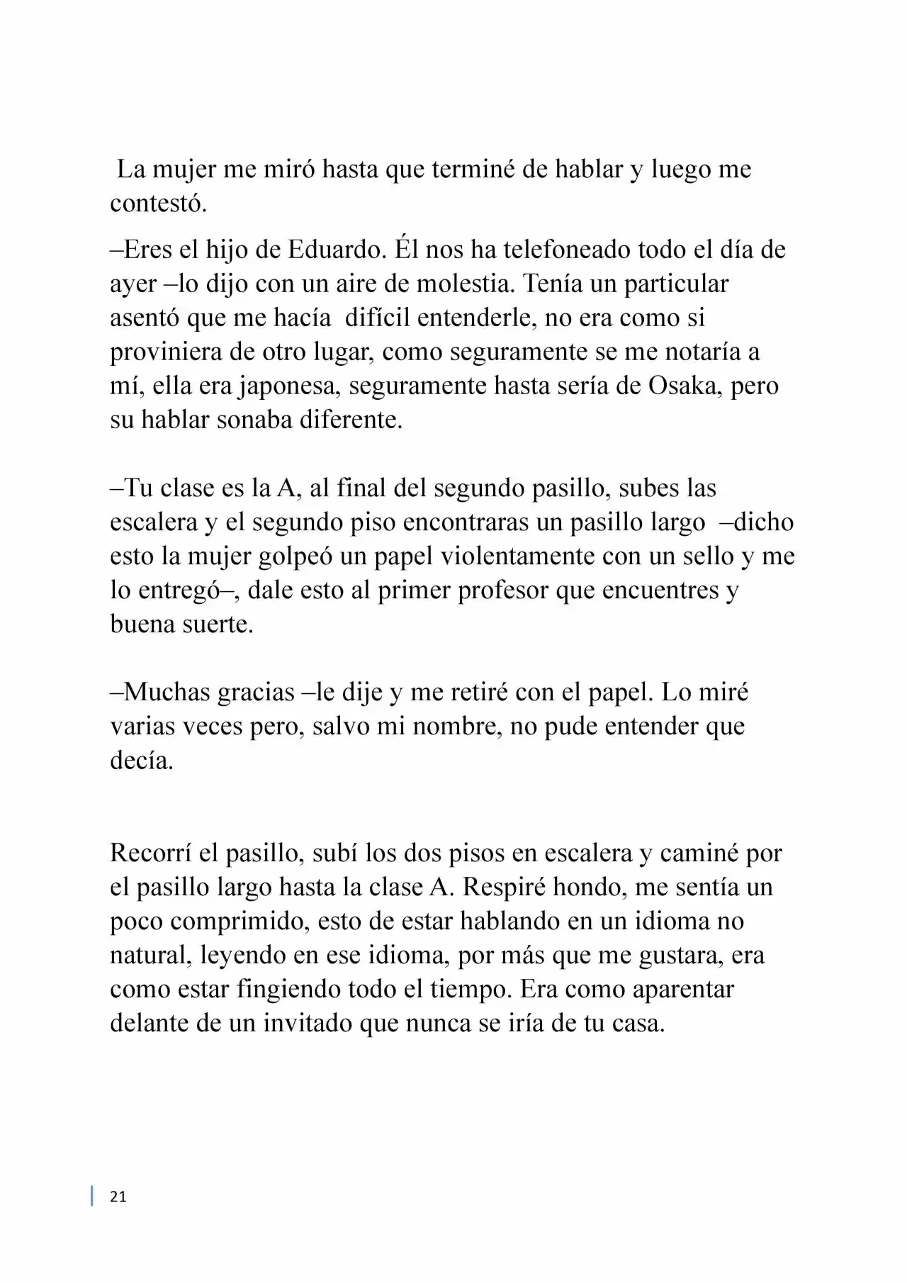 Karasu (Novela) capítulo 3, página 5