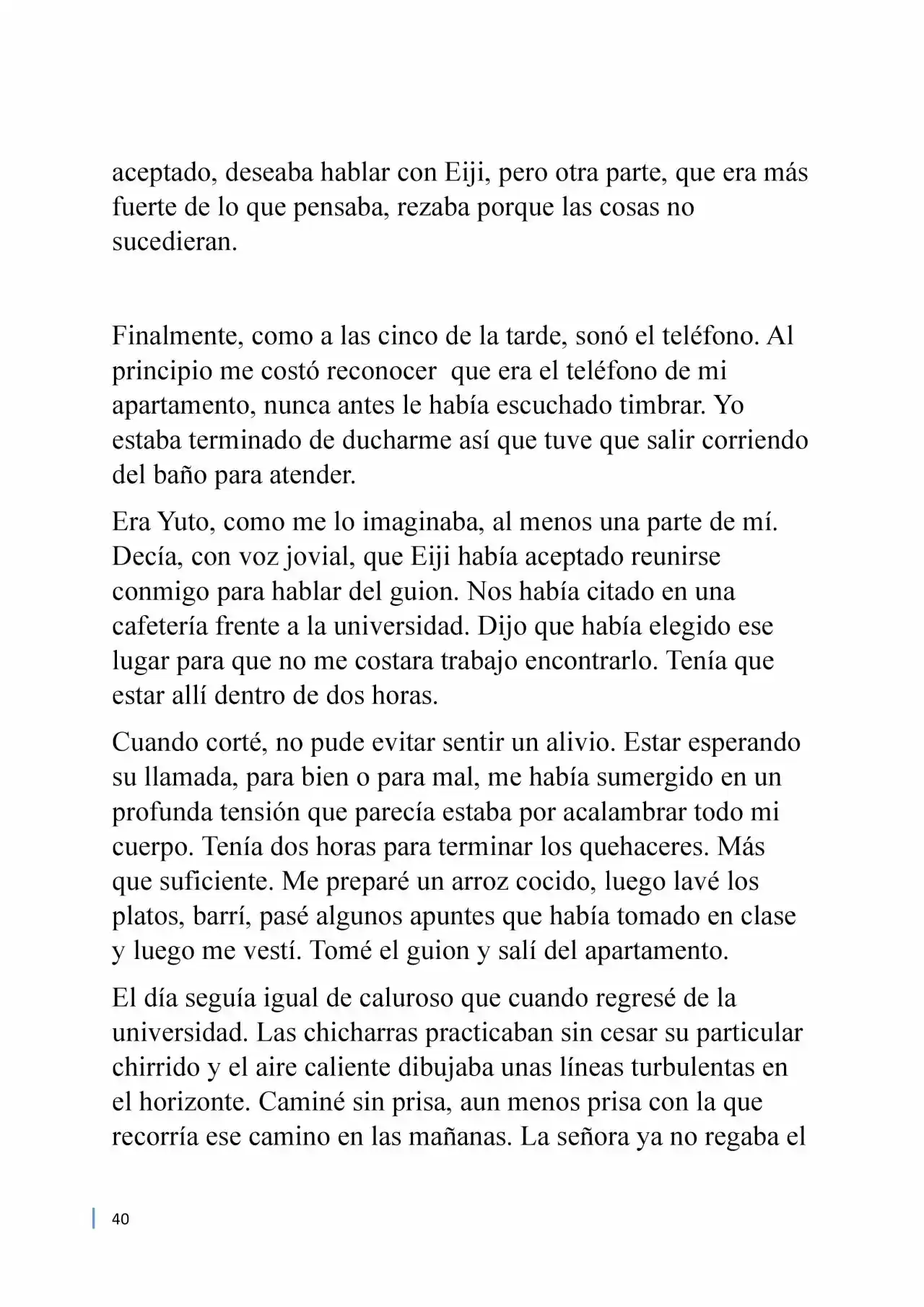 Karasu (Novela) capítulo 7, página 2