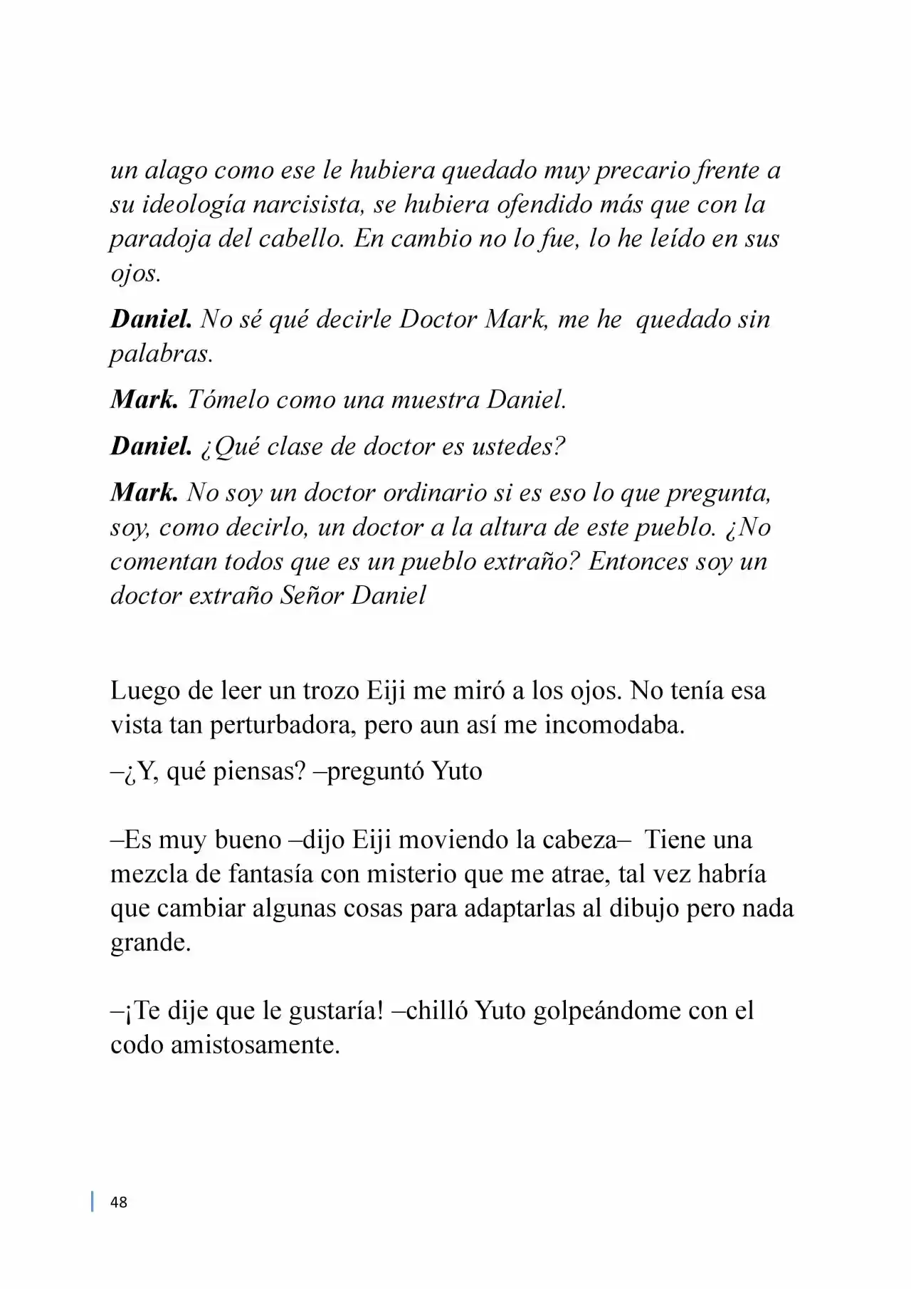Karasu (Novela) capítulo 7, página 10
