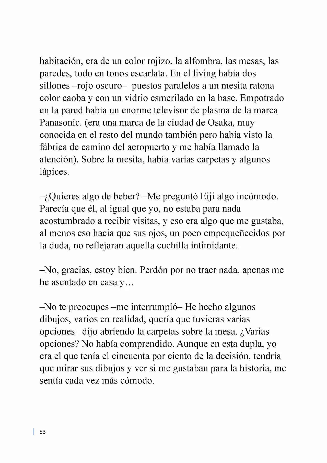 Karasu (Novela) capítulo 8, página 4
