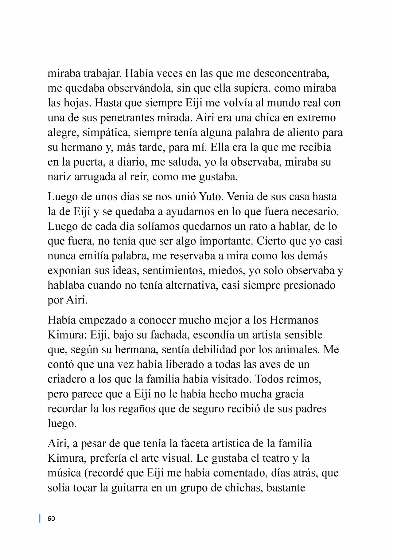 Karasu (Novela) capítulo 9, página 2