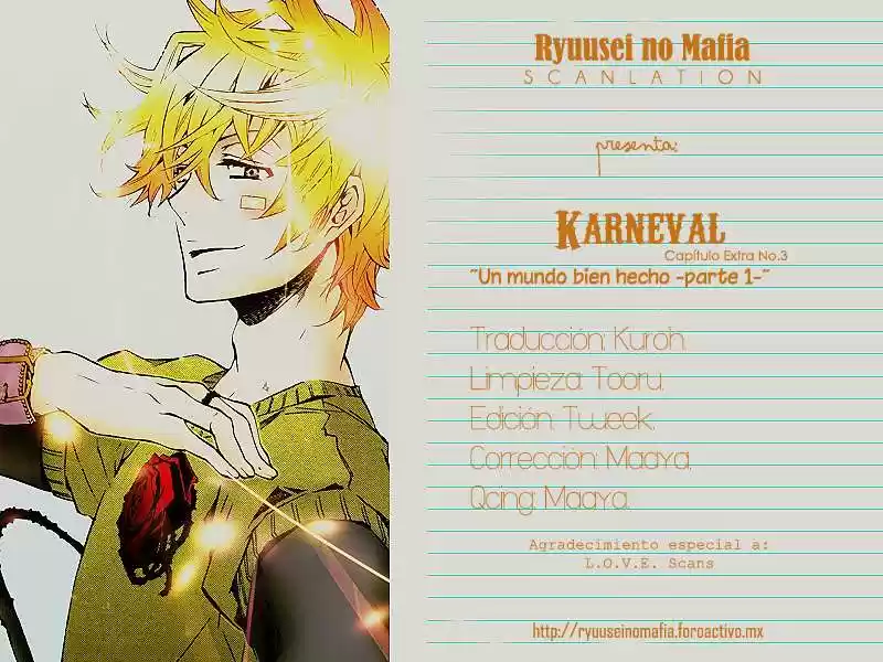 Karneval capítulo 3, página 1