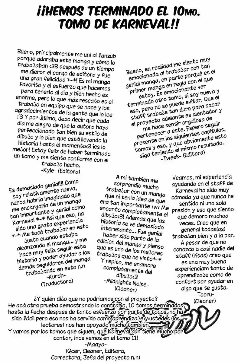 Karneval capítulo 60.5, página 9
