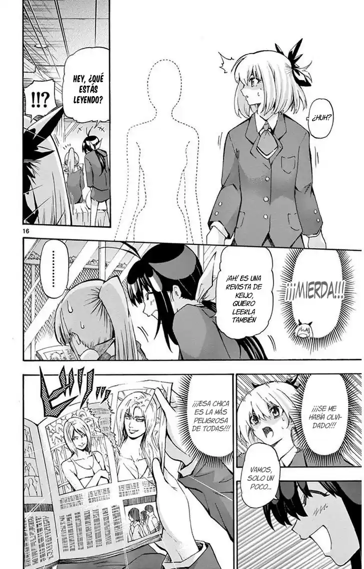 Keijo!!!!!!!! capítulo 36, página 17