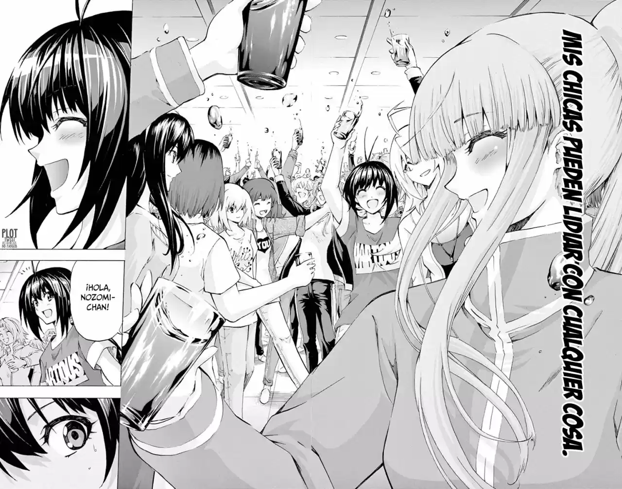 Keijo!!!!!!!! capítulo 87, página 15