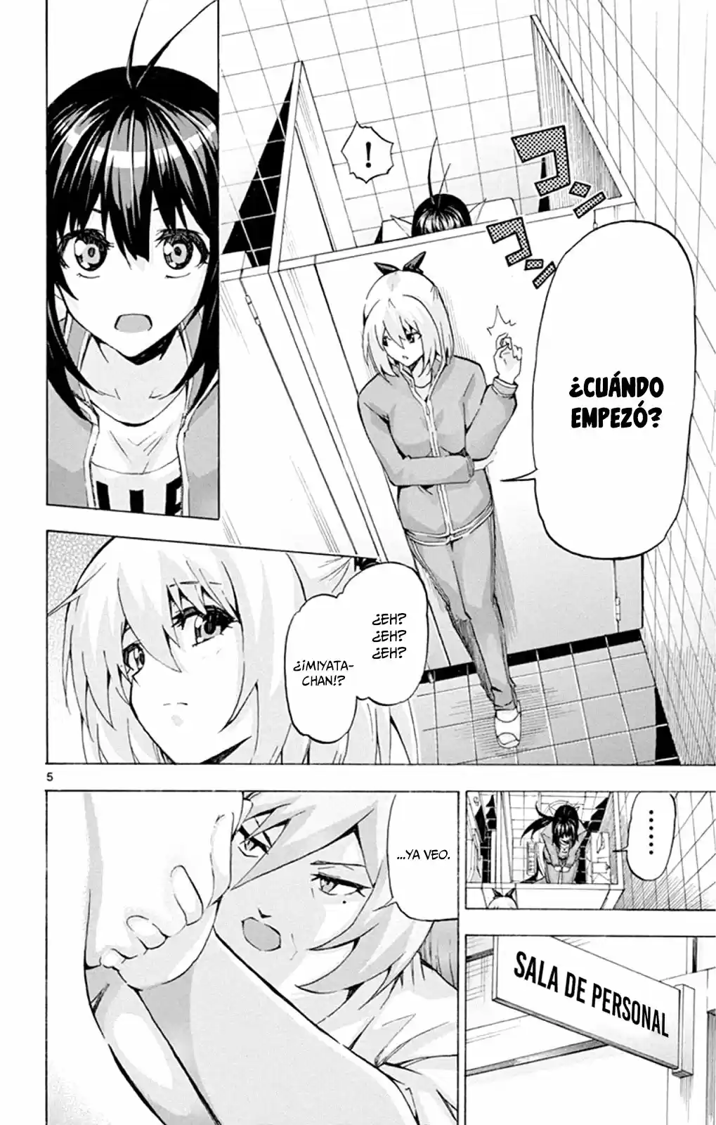 Keijo!!!!!!!! capítulo 88, página 9