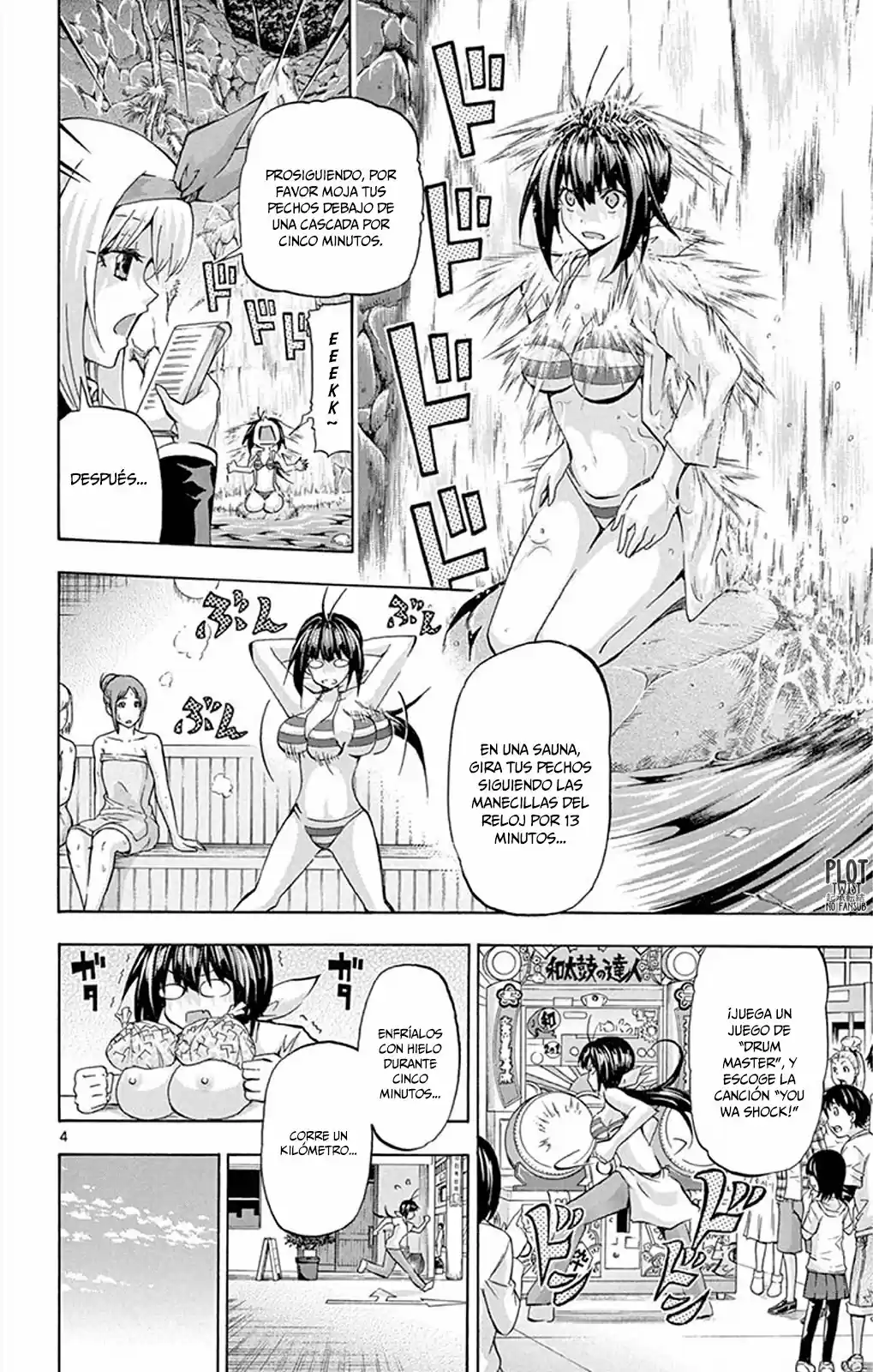 Keijo!!!!!!!! capítulo 89, página 4