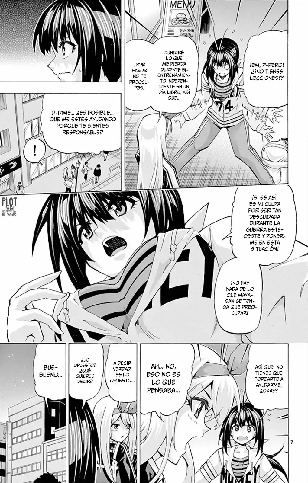 Keijo!!!!!!!! capítulo 89, página 7