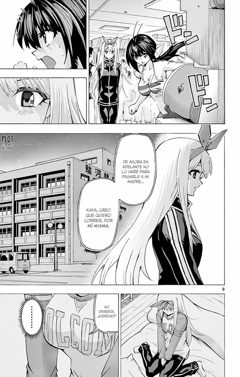 Keijo!!!!!!!! capítulo 89, página 9