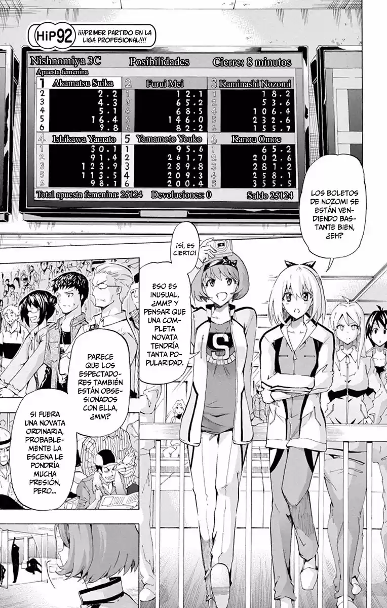 Keijo!!!!!!!! capítulo 92, página 2