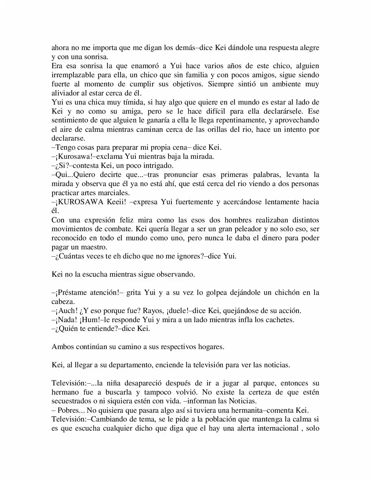 Keimamura X capítulo 1, página 5