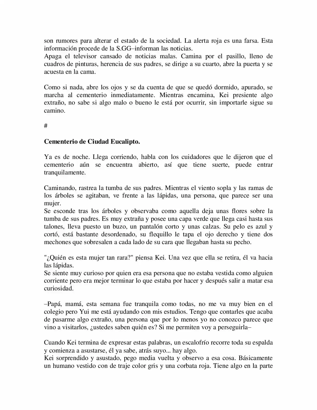 Keimamura X capítulo 1, página 6