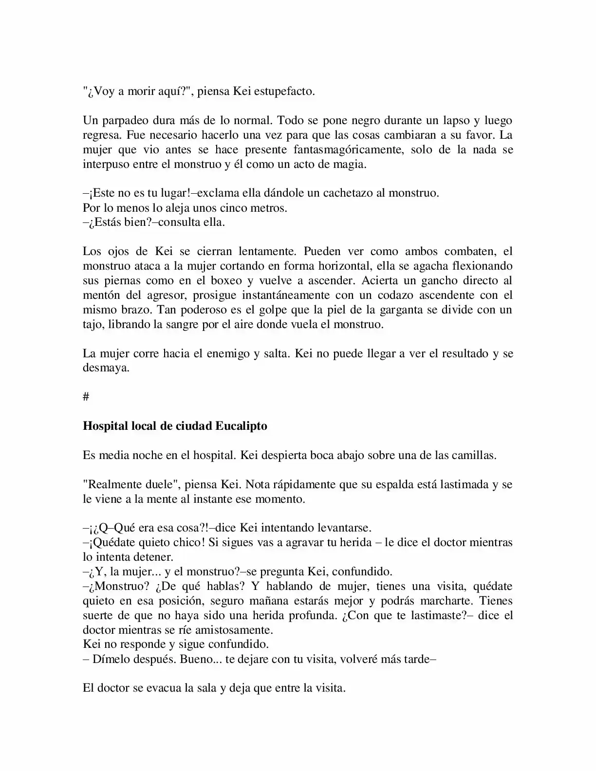 Keimamura X capítulo 1, página 8