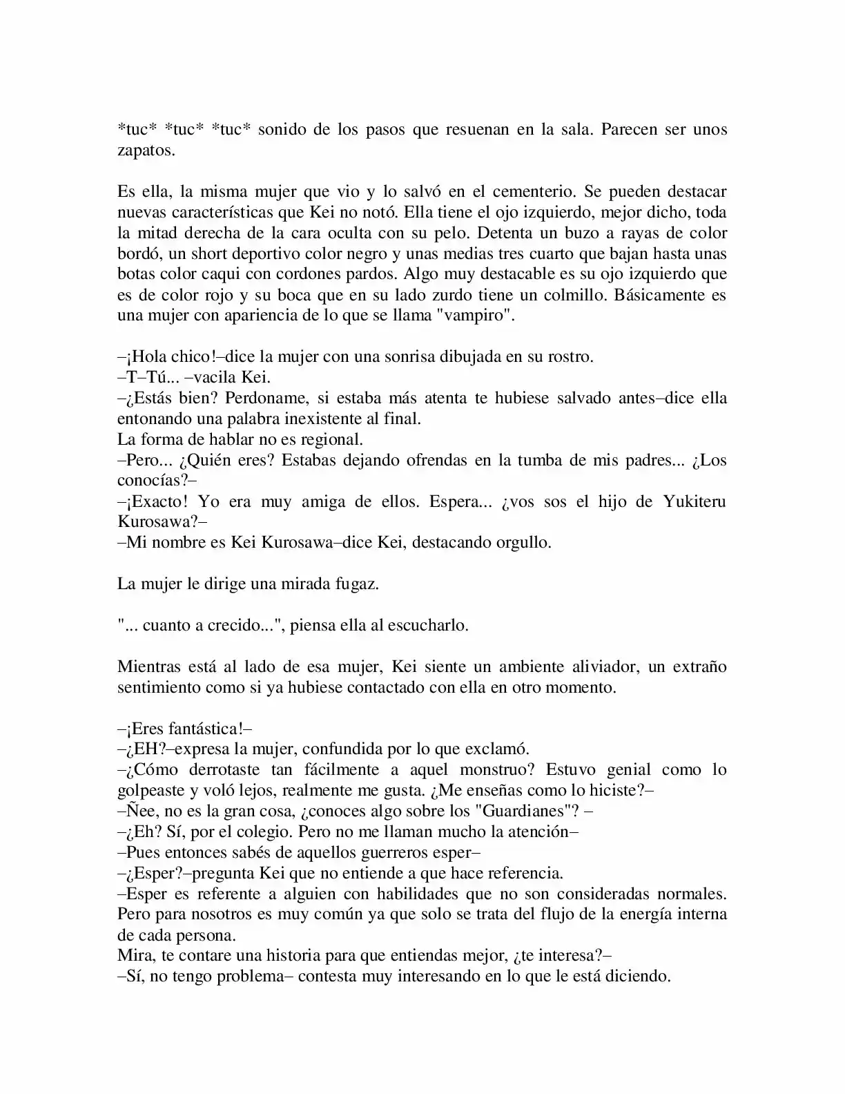 Keimamura X capítulo 1, página 9
