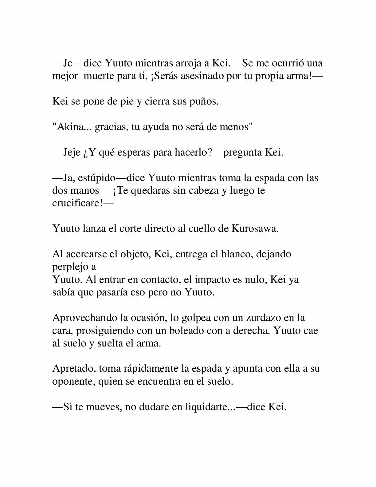 Keimamura X capítulo 12, página 24