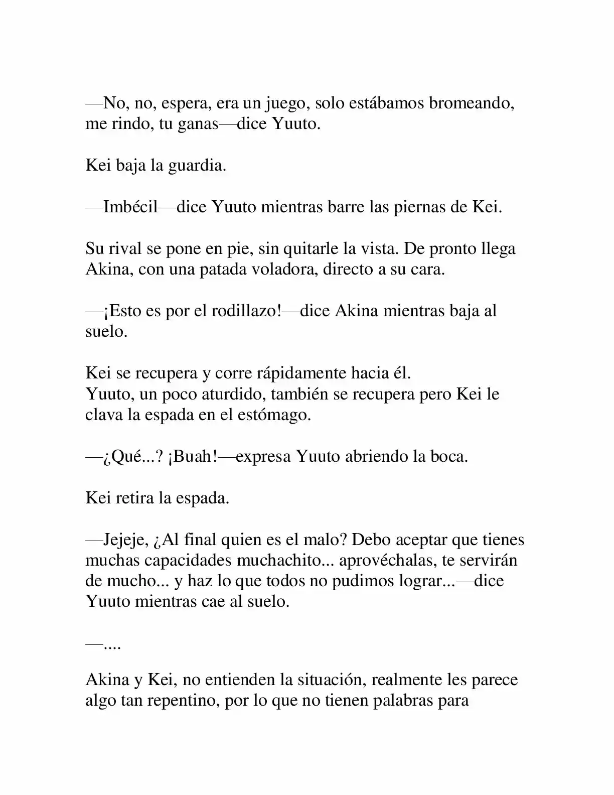 Keimamura X capítulo 12, página 25
