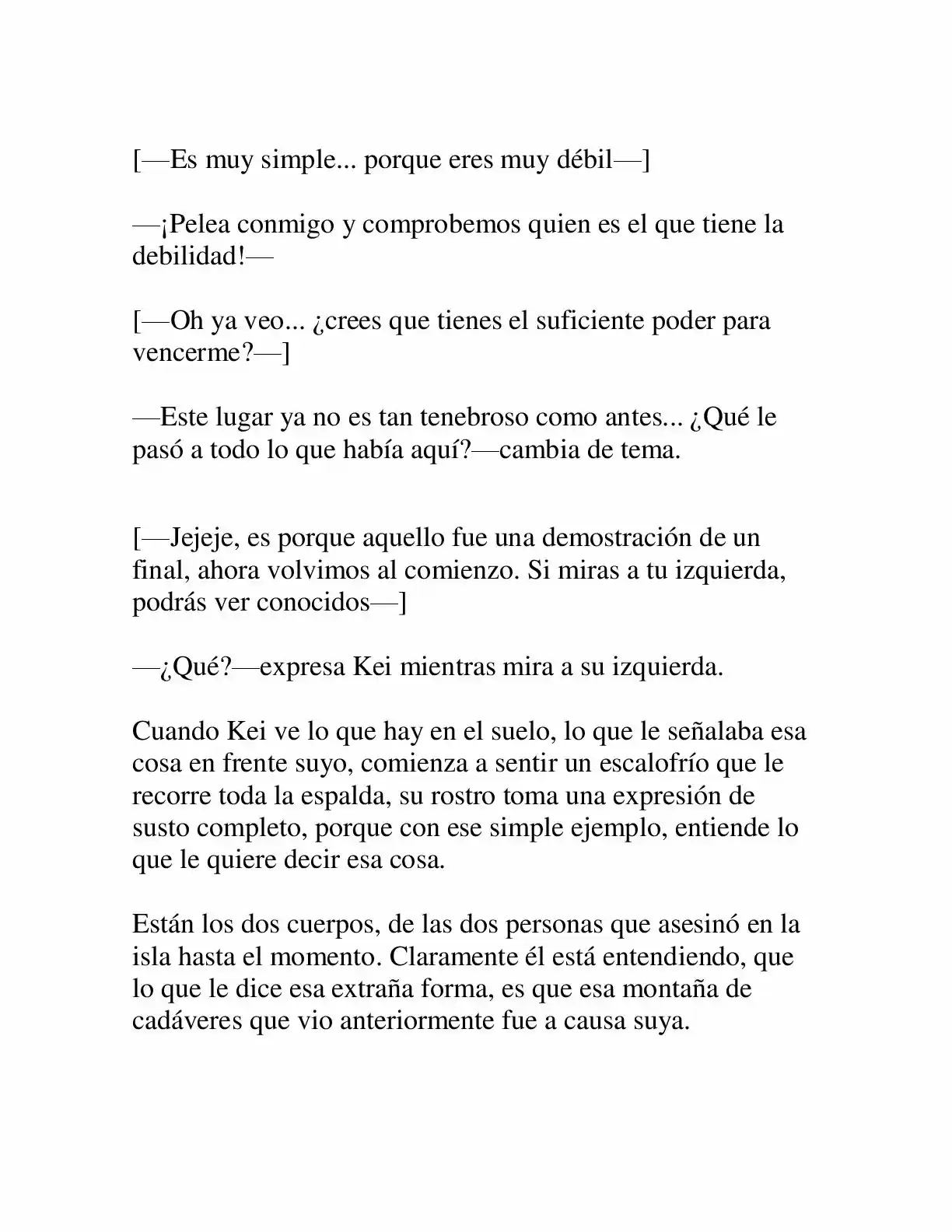 Keimamura X capítulo 13, página 2
