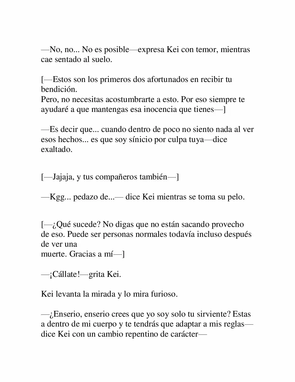 Keimamura X capítulo 13, página 3