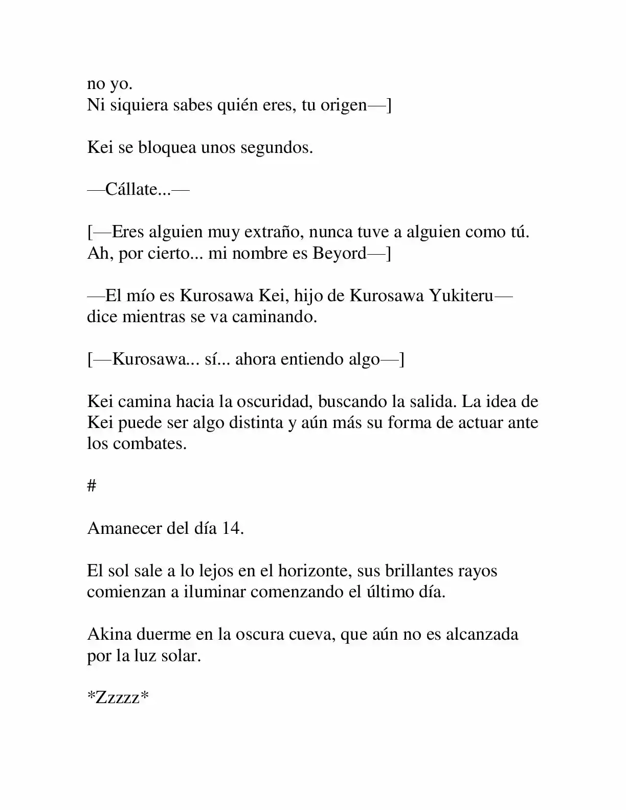 Keimamura X capítulo 13, página 5