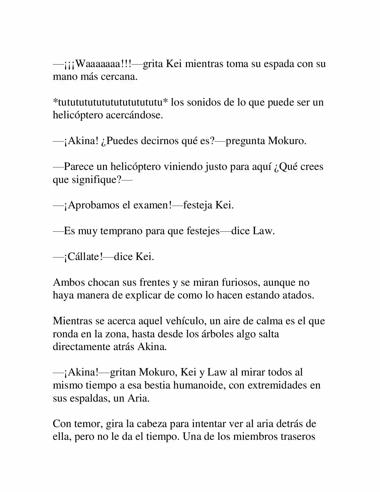 Keimamura X capítulo 13, página 7