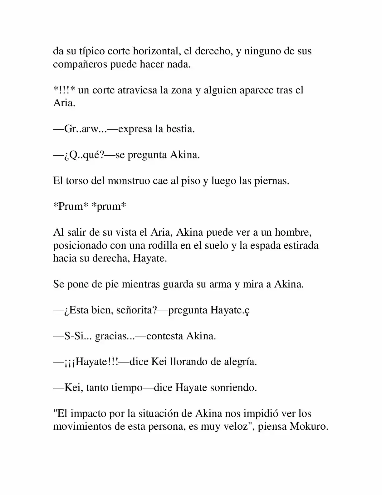 Keimamura X capítulo 13, página 8