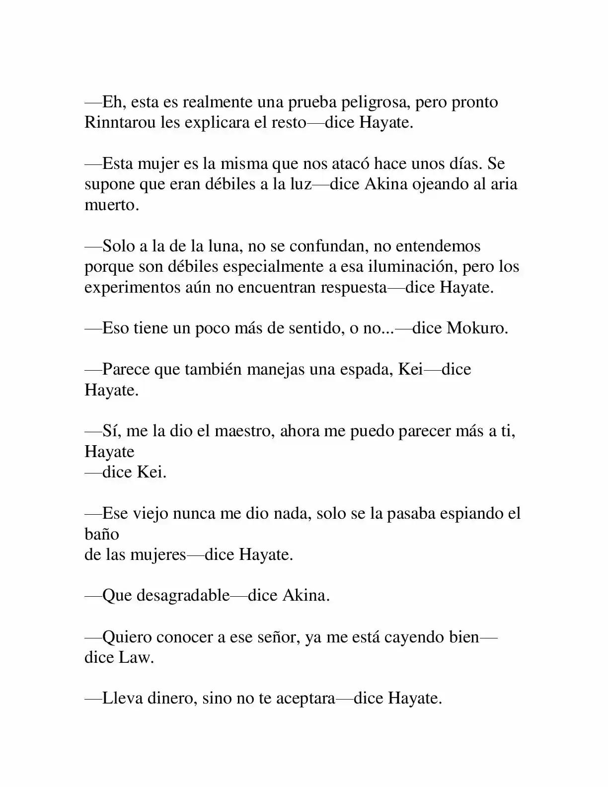 Keimamura X capítulo 13, página 10