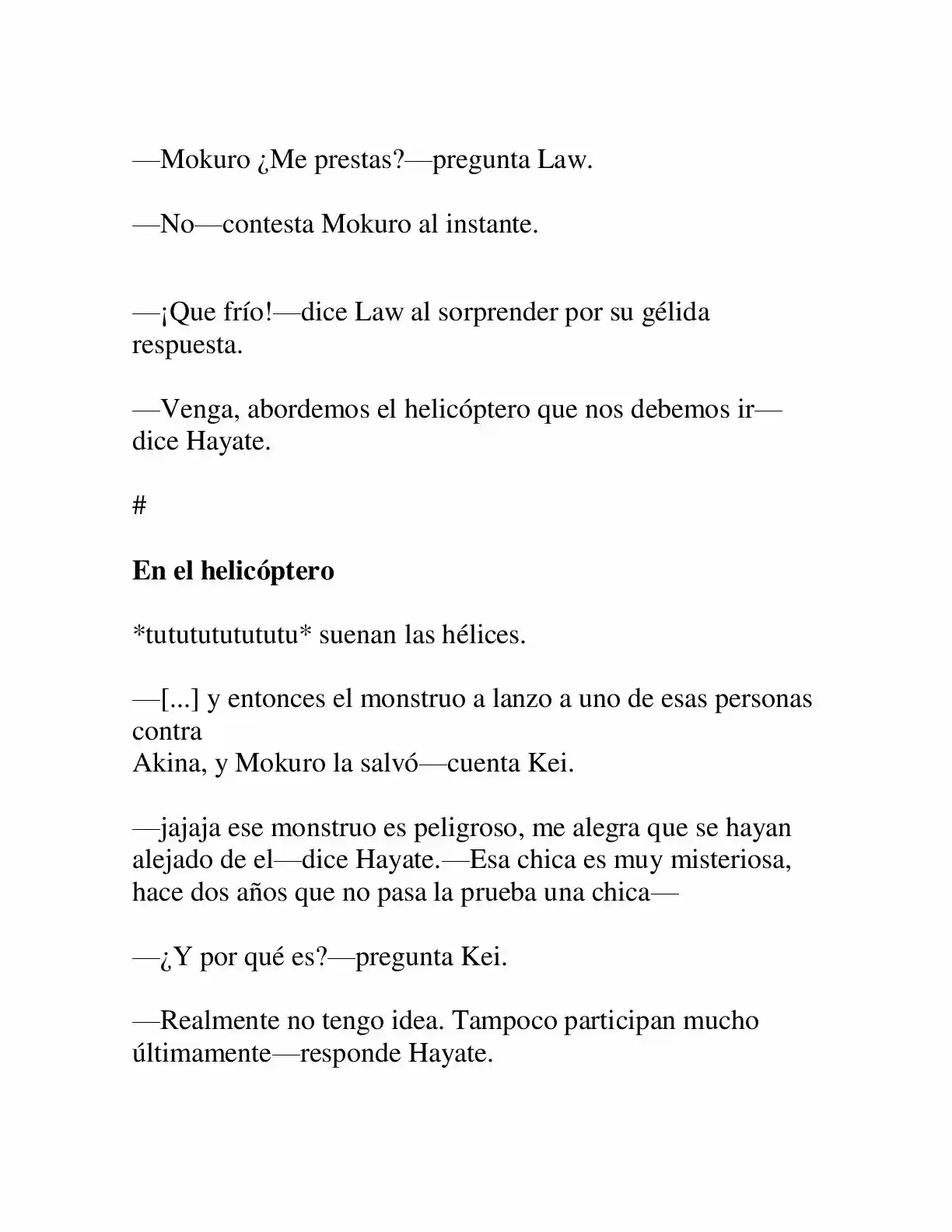 Keimamura X capítulo 13, página 11