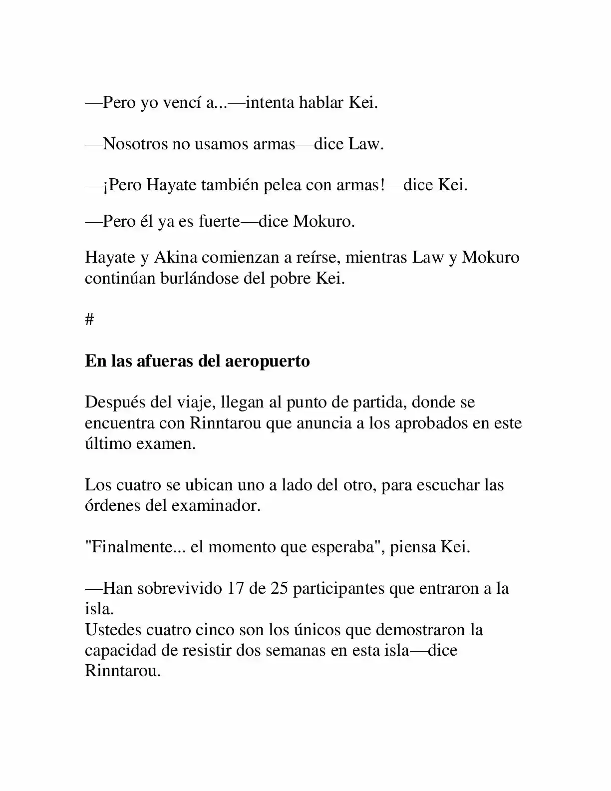 Keimamura X capítulo 13, página 13