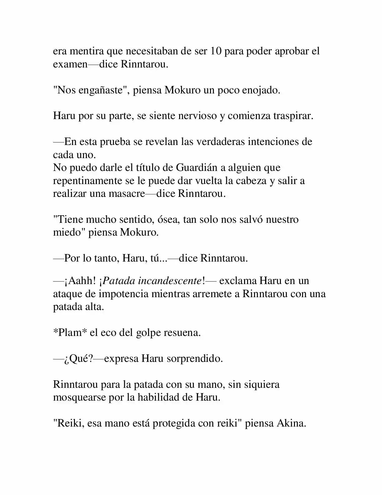 Keimamura X capítulo 13, página 15