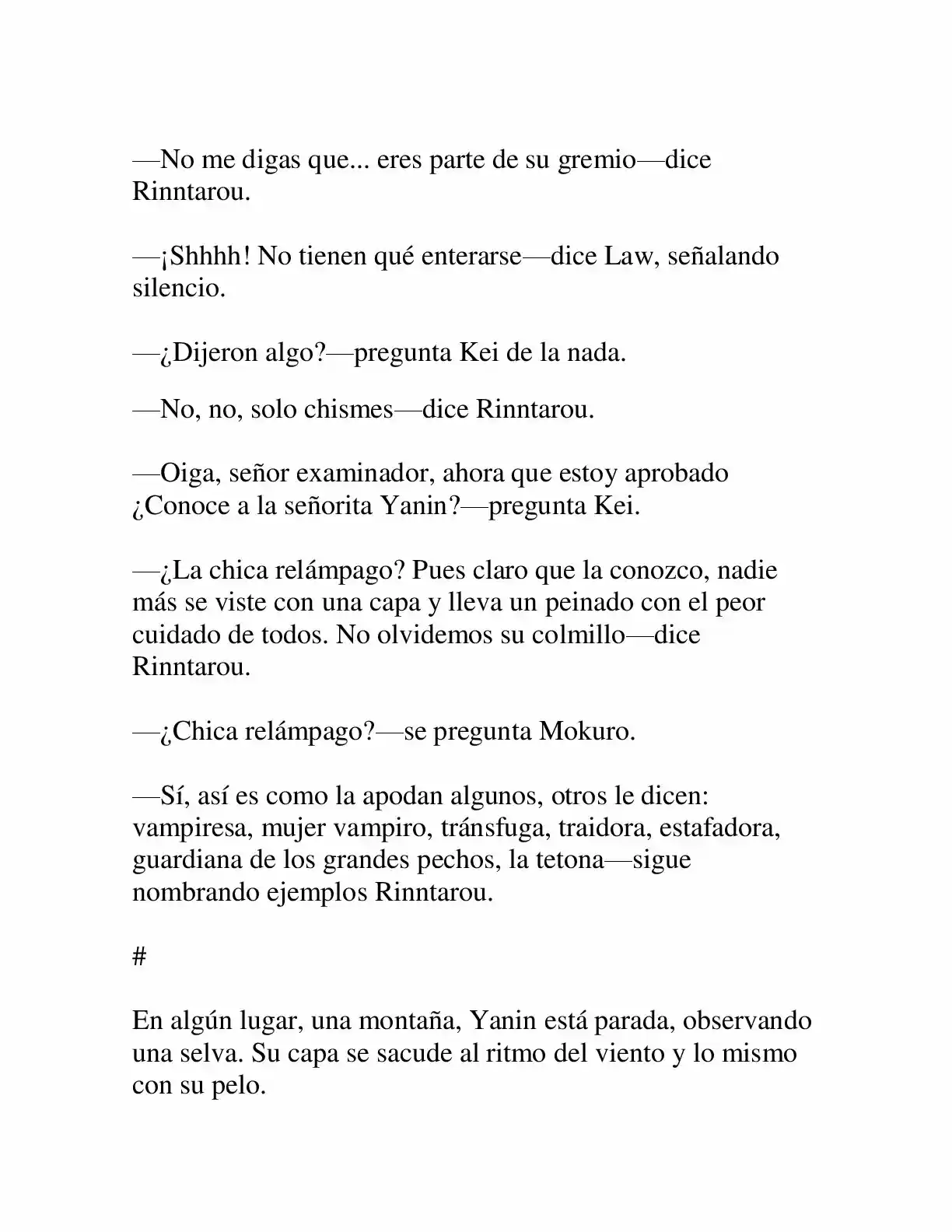 Keimamura X capítulo 13, página 18