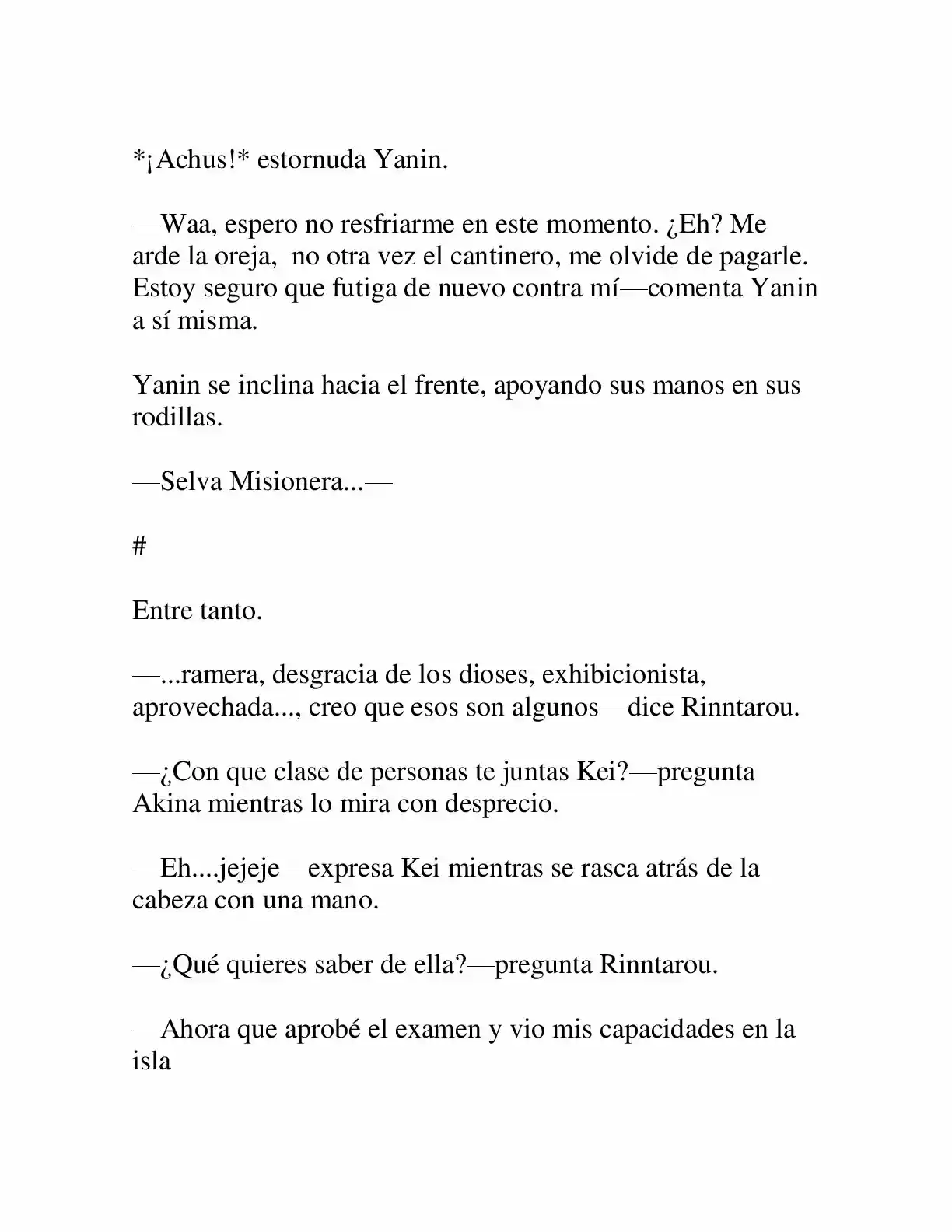 Keimamura X capítulo 13, página 19