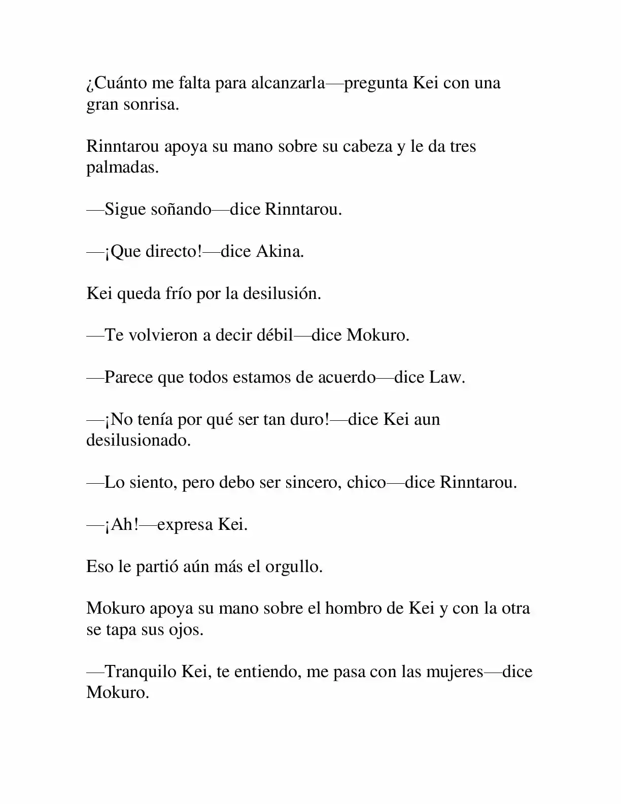 Keimamura X capítulo 13, página 20