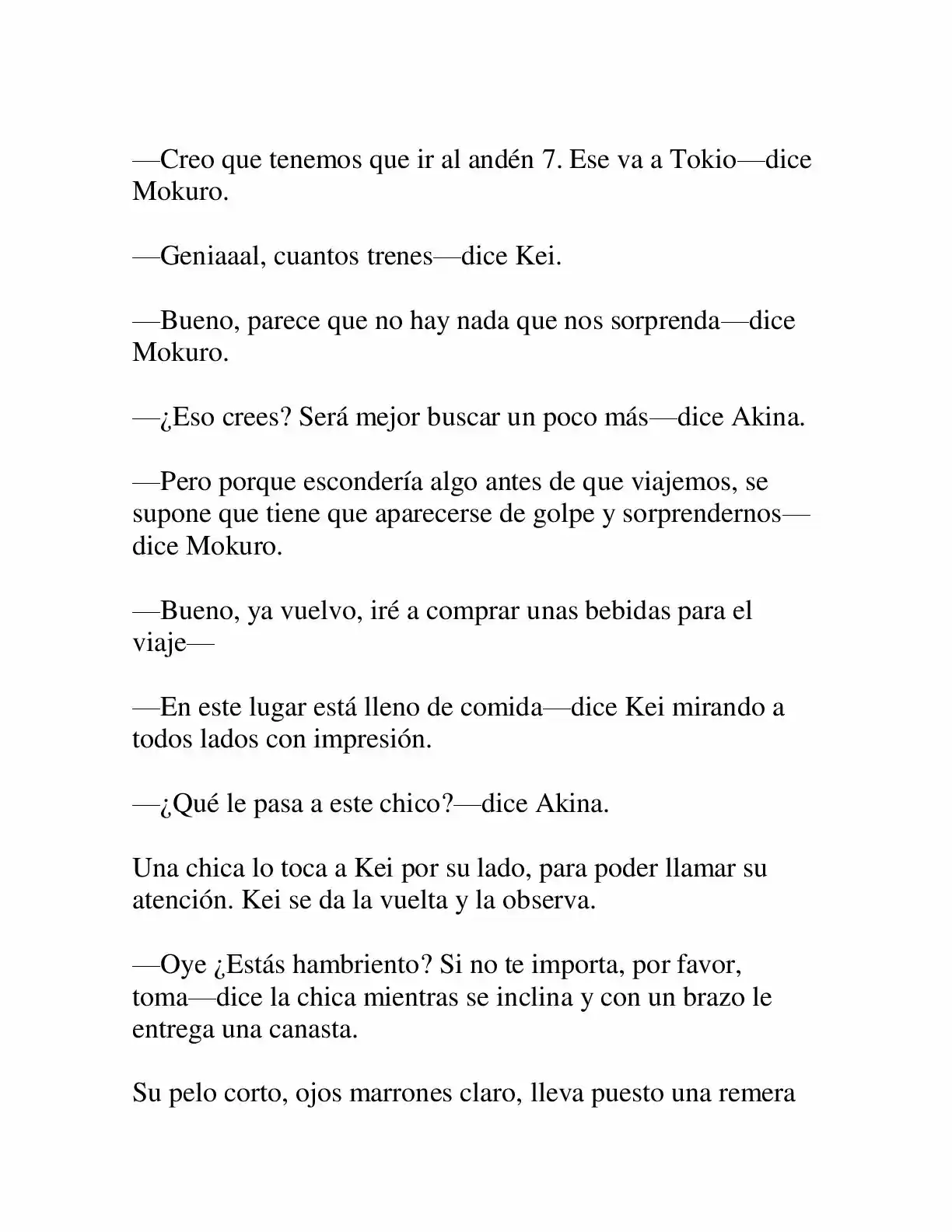 Keimamura X capítulo 14, página 5
