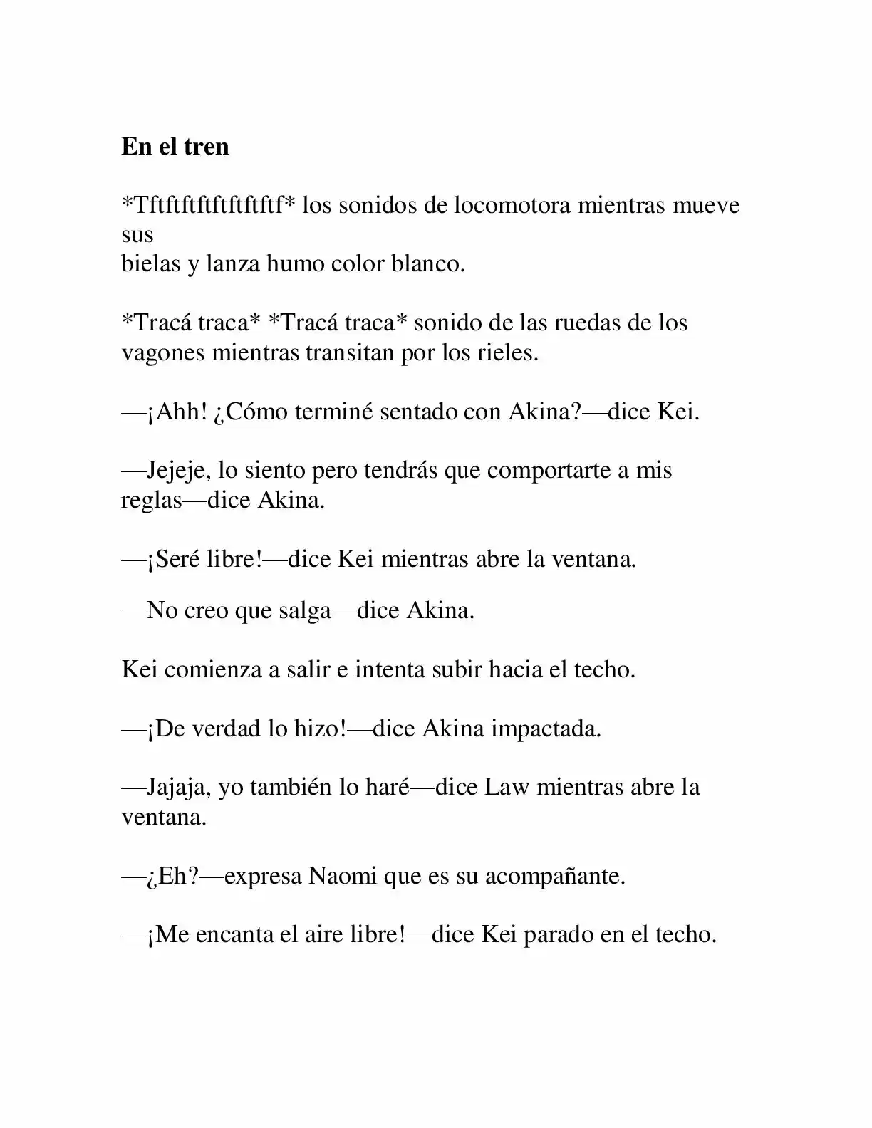 Keimamura X capítulo 14, página 14