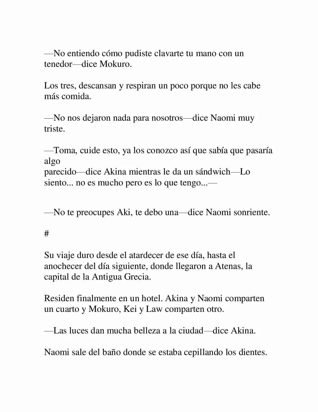 Keimamura X capítulo 14, página 24