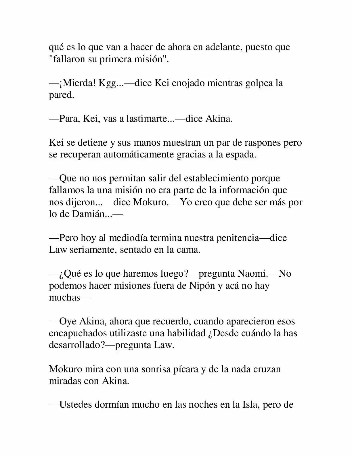 Keimamura X capítulo 16, página 2