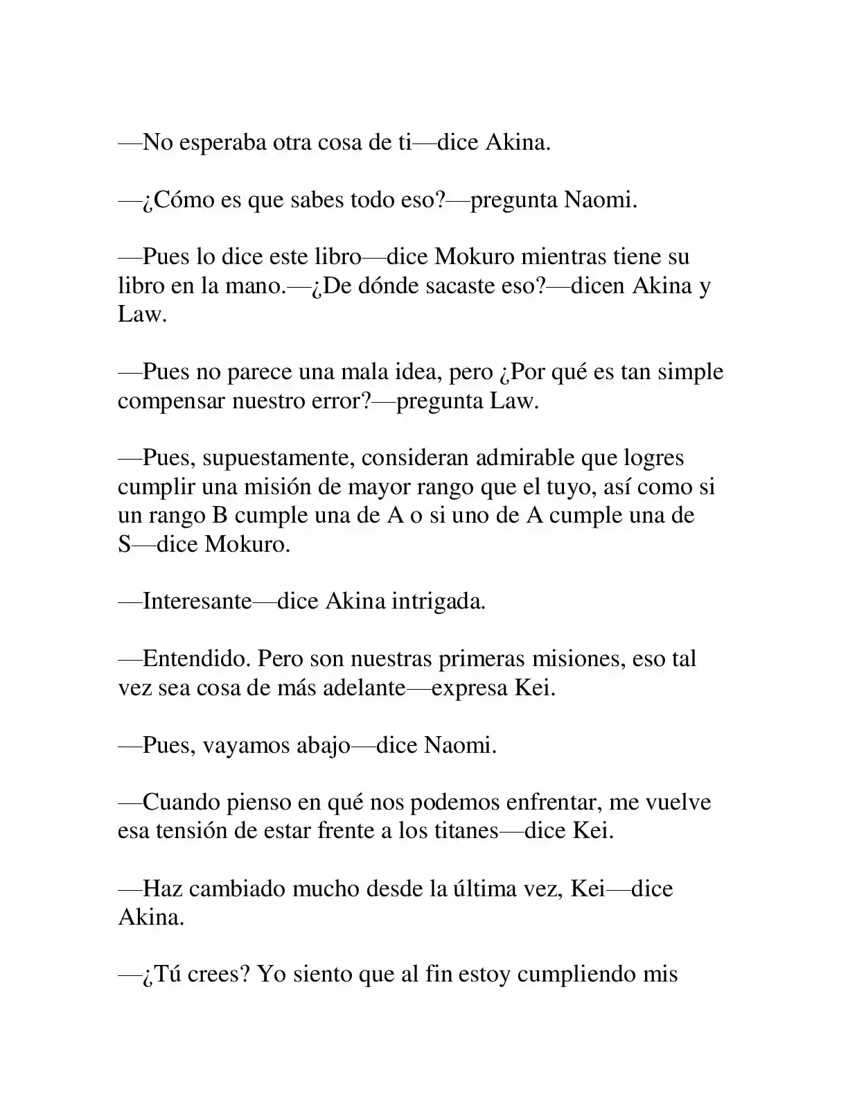 Keimamura X capítulo 16, página 5