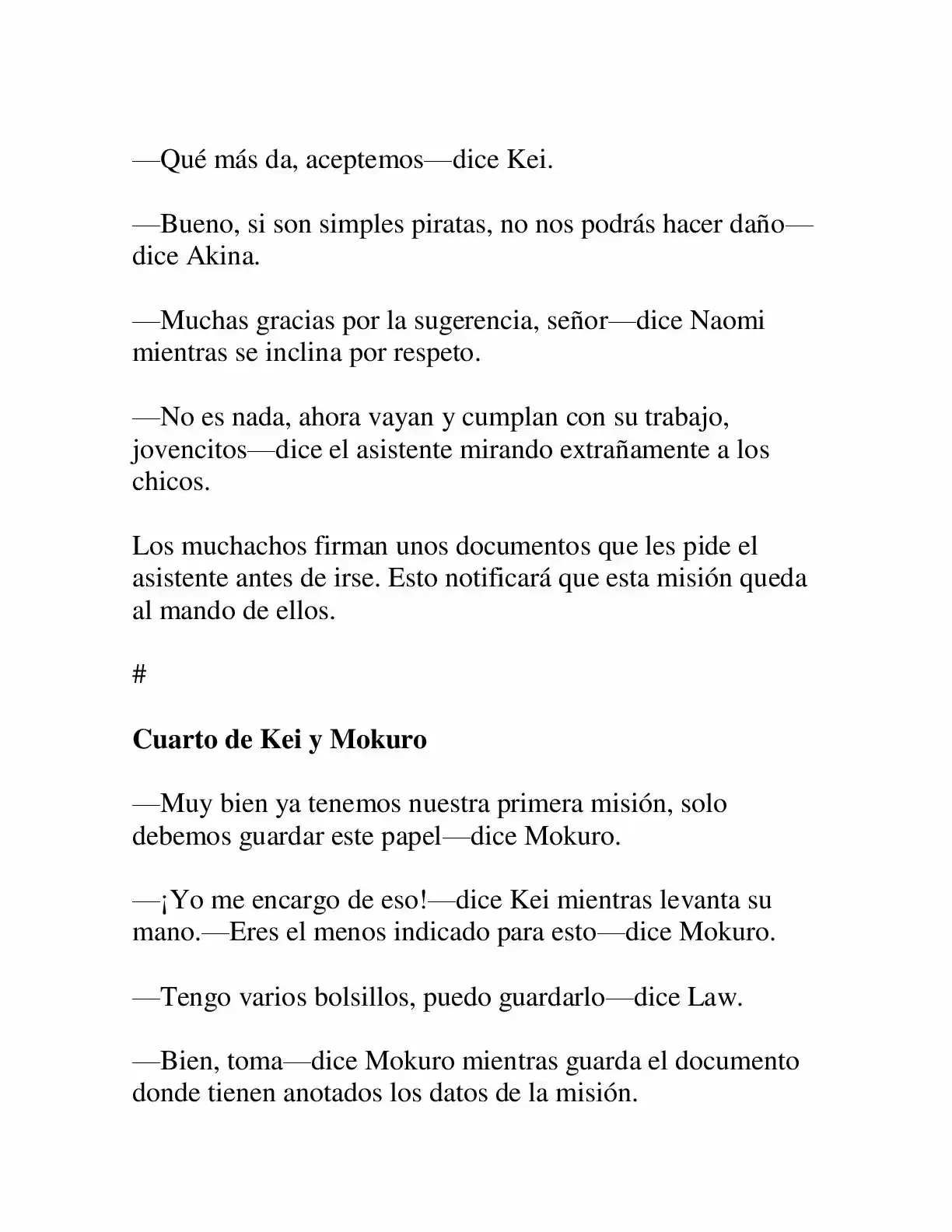 Keimamura X capítulo 16, página 10