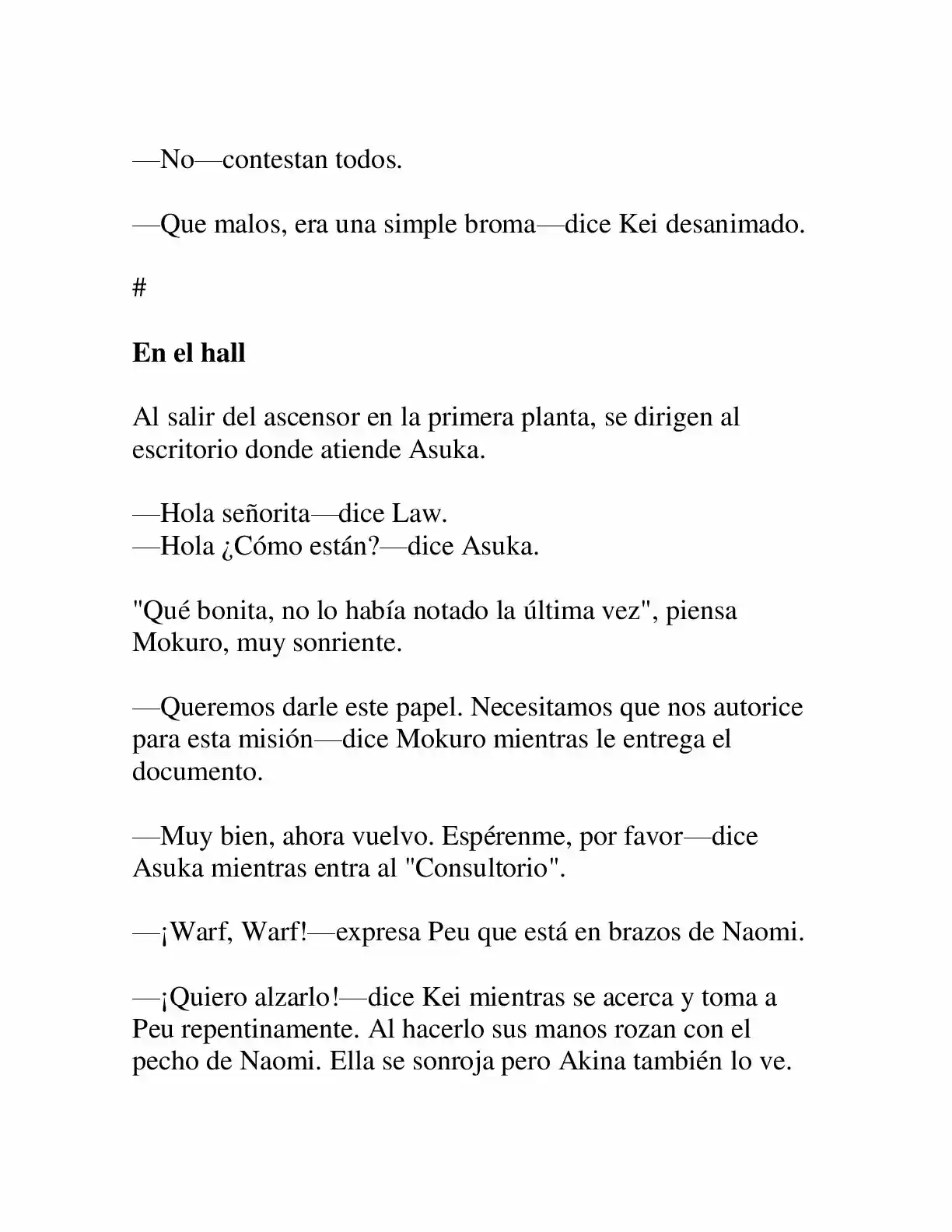 Keimamura X capítulo 16, página 14
