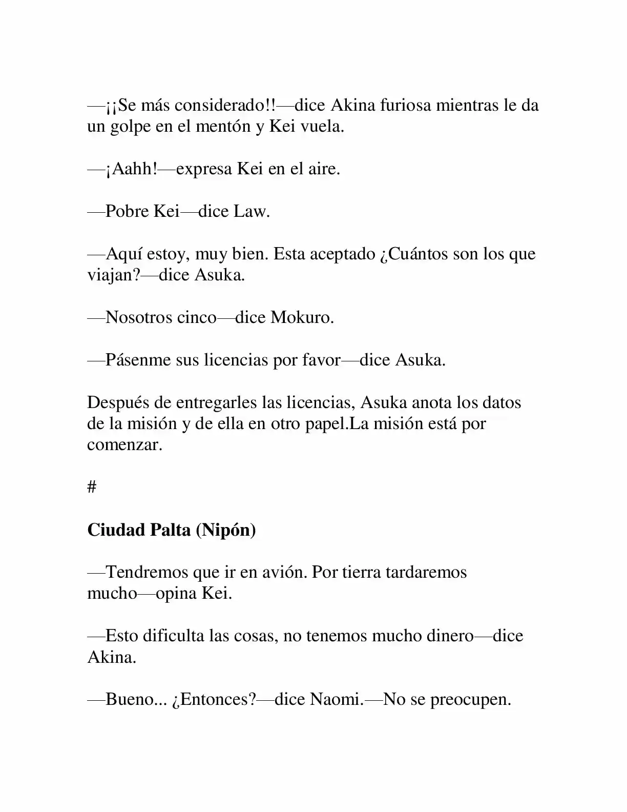 Keimamura X capítulo 16, página 15