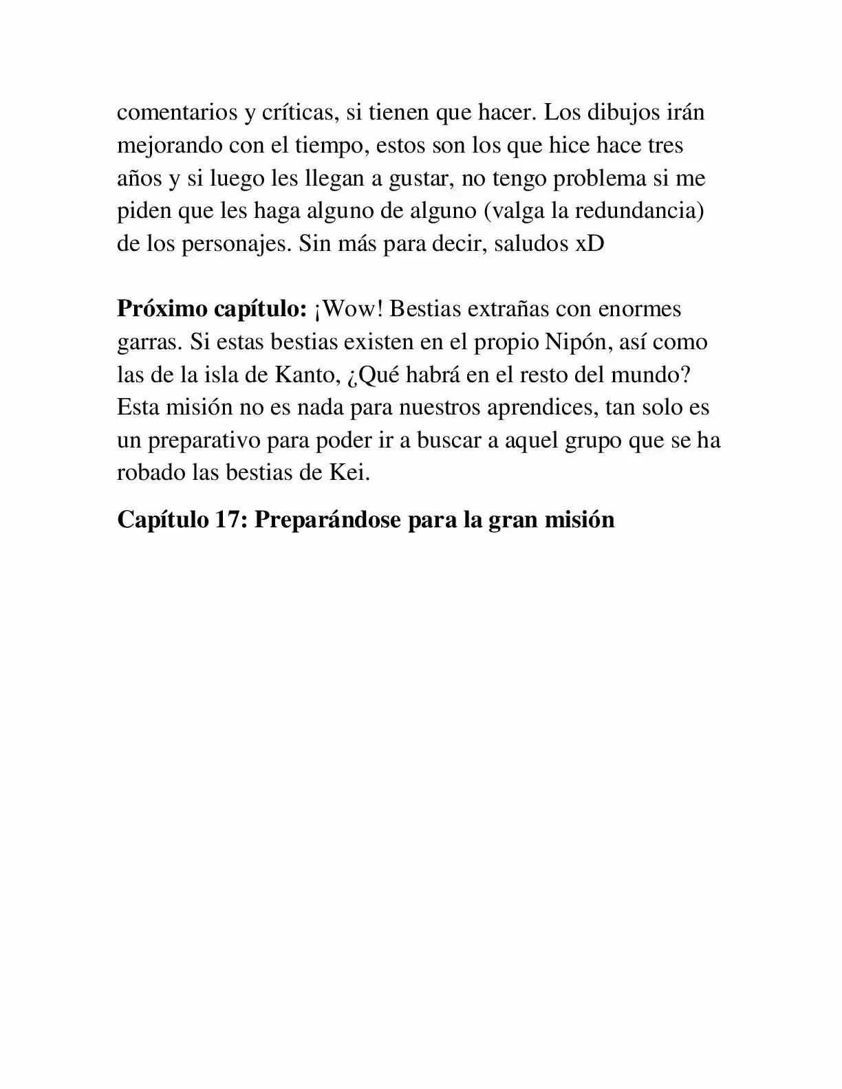 Keimamura X capítulo 16, página 19