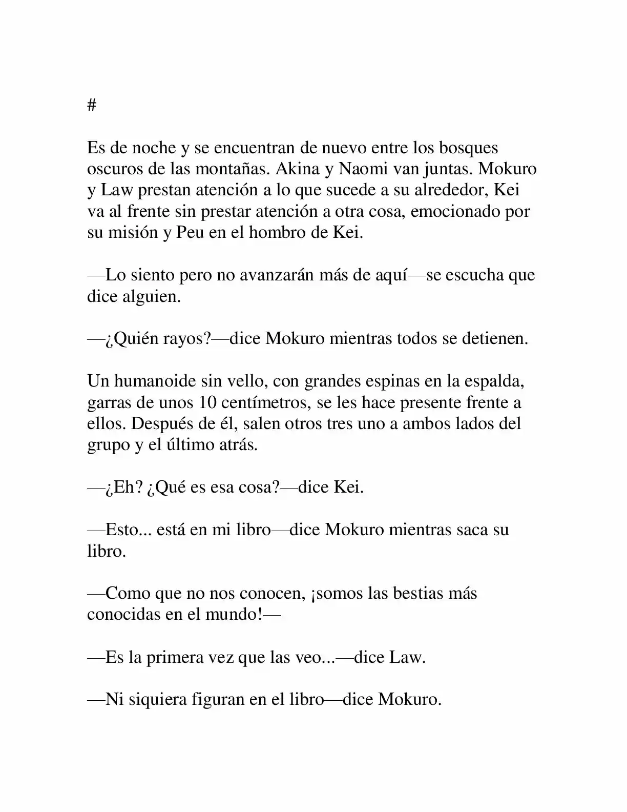 Keimamura X capítulo 17, página 5